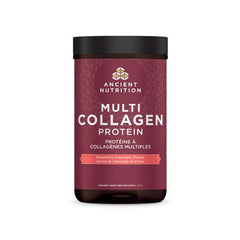 Protéines de collagène multi-compléments-Limonade à la fraise-273 g