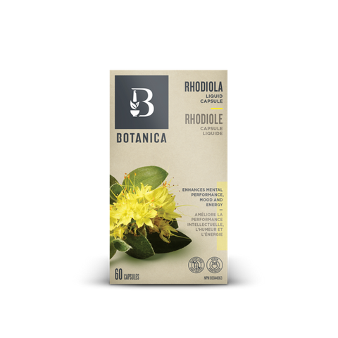 Gélules liquides de Rhodiola