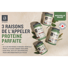 En-tête d'affichage Perfect Protein uniquement-Français-ea