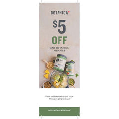 Botanica $5 off line drive - Bilingual (20 coupons per book) - ea - BT9440