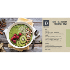 Fiche recette Perfect Greens-Anglais-Lot de 20