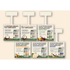 Barres protéinées Perfect Protein Wobblers-Françaises-à l'unité