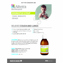 Sirop Bronkotux pour enfants-Fiche d'information-Anglais-ea
