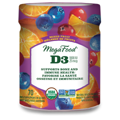 D3 Wellness (1000 IU) - Mixed Fruit Gummies - 70 gummies - M7913