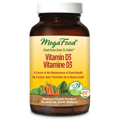 Vitamine D3 1000 UI-72 comprimés