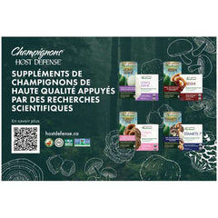 Host Defense Backed by Science EndCap Header - French - ea - H4149FR