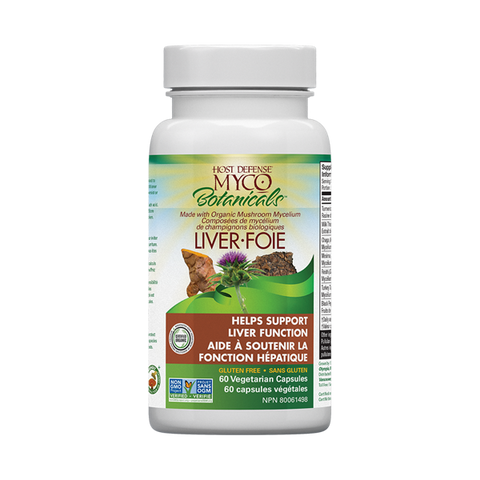 Gélules pour le foie MycoBotanicals-60 gélules