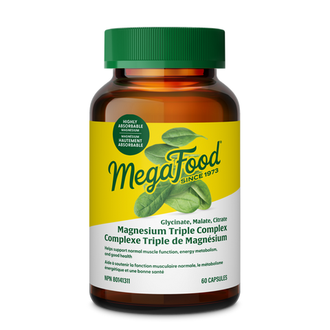 Complexe triple de magnésium-60 gélules