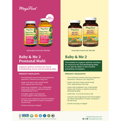 Panneau comparatif postnatal MegaFood-Anglais-ea