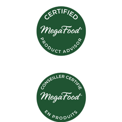 Épinglette de diplômé du programme MegaFood Advisor - Anglais