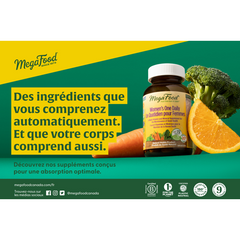 MegaFood Ingredients You Understand Endcap Header (24” w x 16