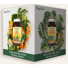 Cube de merchandising « De vrais aliments pour une vraie santé » -Anglais-ea