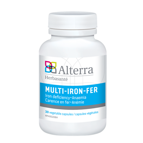 Multi-Iron-Fer-30 gélules végétales