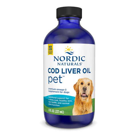 Huile de lin cuite pour animaux sans saveur-237 ml