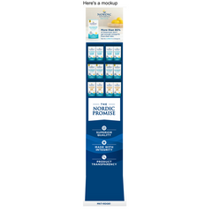 Présentoir de sol Nordic Naturals-Anglais-à l'unité