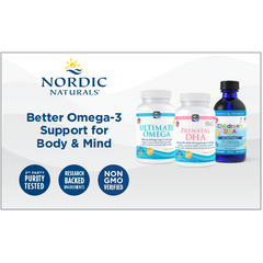 Nordic Naturals Omega-3 Endcap Header - ENGLISH - ea - NN9001