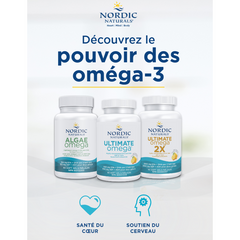 Nordic Naturals Discover the Power of Omegas 3s - Easel Sign - FRENCH - ea - NN9007FR