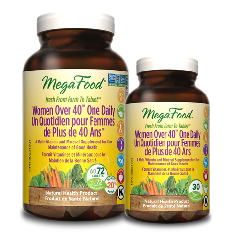 Femmes de plus de 40 ans : Un comprimé par jour avec GRATUIT Femmes de plus de 40 ans : Un comprimé par jour-72/30 comprimés
