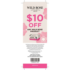 Wild Rose $10 off Bilingiual Coupon - ea - WR9003