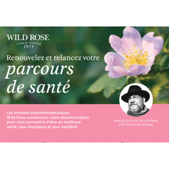 Présentoir de sol Rose Sauvage-En-tête uniquement-Français-EA